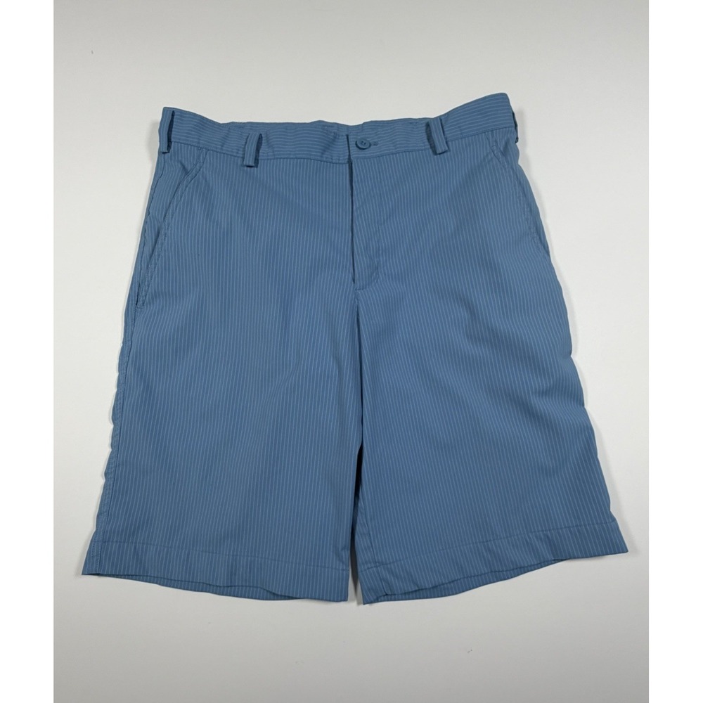 Nike Golf Mens Dri-FIT Pinstripe Shorts Men's Size 32 Blue 319690-068